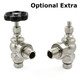 OE-ROS-AG-SN-B - Rosa Traditional Manual Radiator Valves - Brushed Satin Nickel OE-ROS-AG-SN-B - Rosa Traditional Manual Radiator Valves - Brushed Satin Nickel